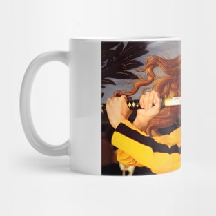 Venus by Sandro Botticelli and Beatrix Kiddo in Kill Bill Mug